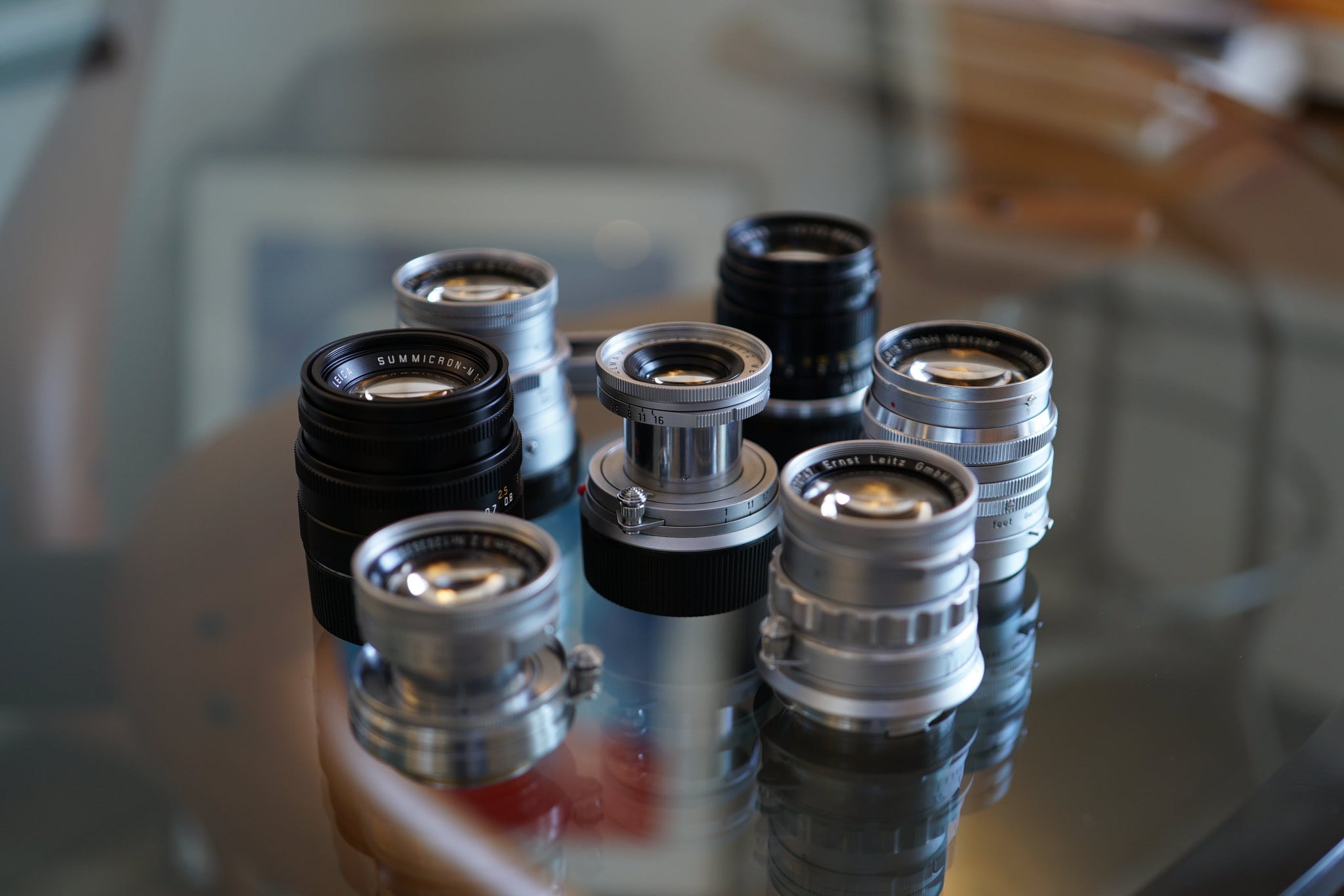 ライカの50mmをいろいろ揃えてみました。