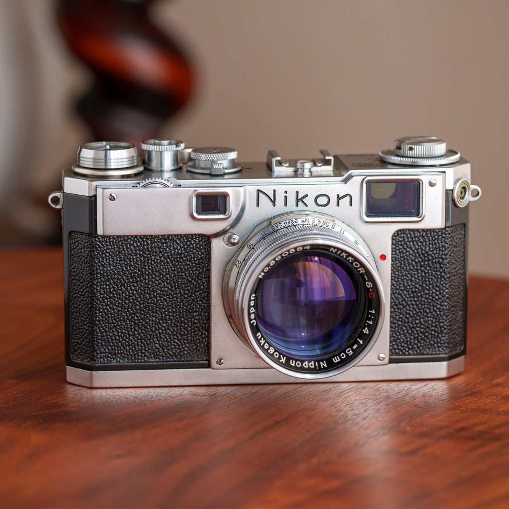 Nikon S2+Nikkor-S.C 50mm f/1.4 【OH済み】