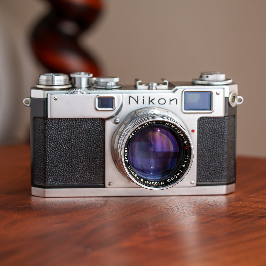 Nikon S2+Nikkor-S.C 50mm f/1.4 【OH済み】