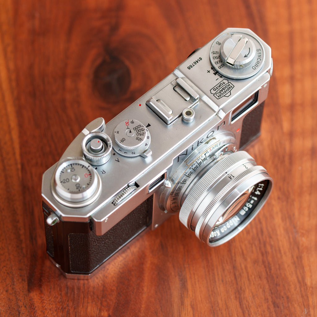 Nikon S2+Nikkor-S.C 50mm f/1.4 【OH済み】