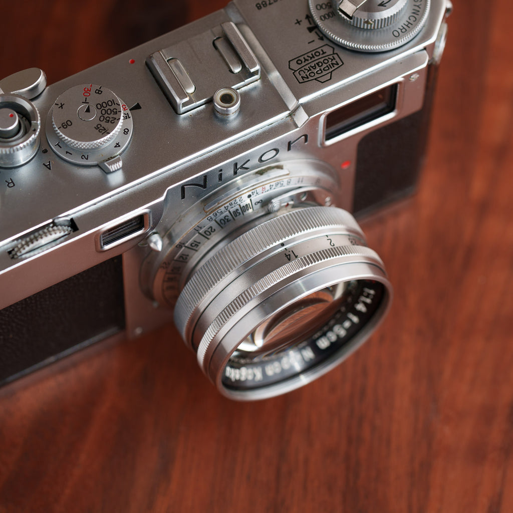 Nikon S2+Nikkor-S.C 50mm f/1.4 【OH済み】