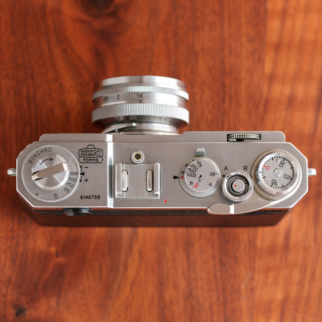 Nikon S2+Nikkor-S.C 50mm f/1.4 【OH済み】