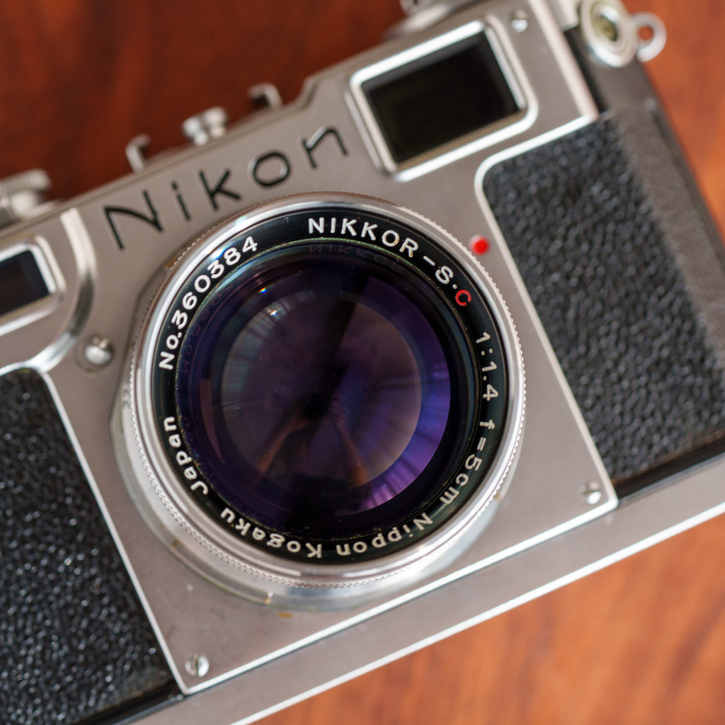 Nikon S2+Nikkor-S.C 50mm f/1.4 【OH済み】