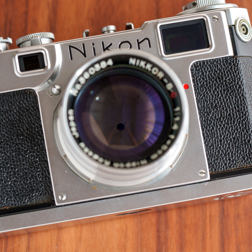 Nikon S2+Nikkor-S.C 50mm f/1.4 【OH済み】