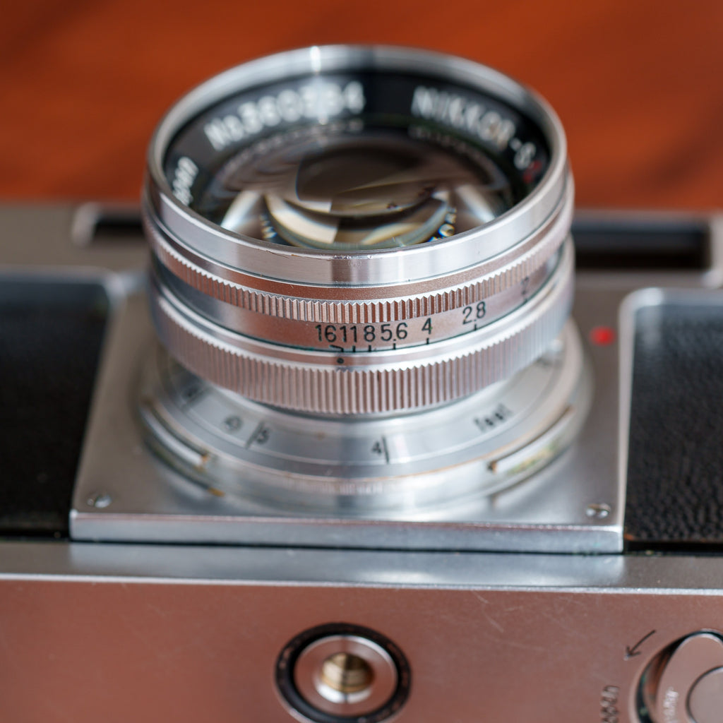 Nikon S2+Nikkor-S.C 50mm f/1.4 【OH済み】