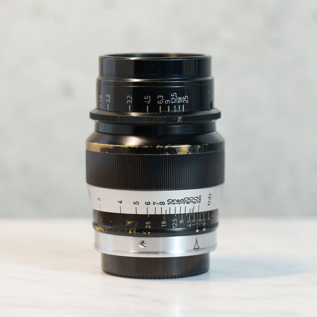 Leica Hektor 73mm f/1.9 ブラック/クローム Lマウント【OH済み】