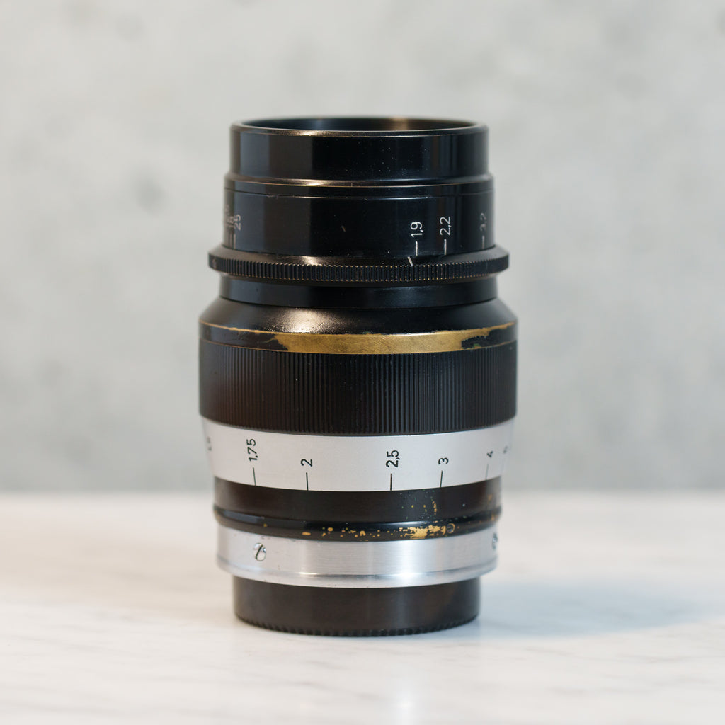 Leica Hektor 73mm f/1.9 ブラック/クローム Lマウント【OH済み】