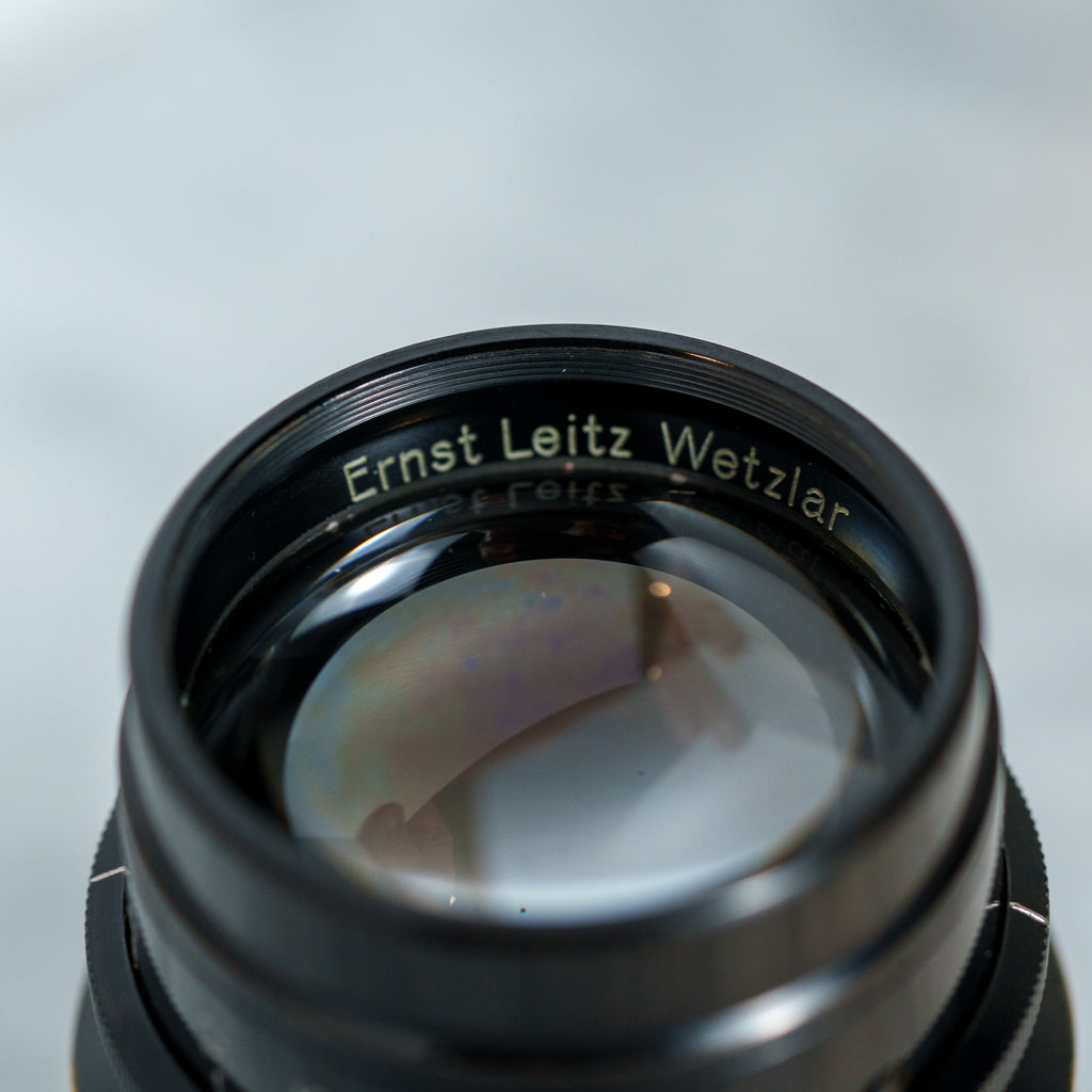 Leica Hektor 73mm f/1.9 ブラック/クローム Lマウント【OH済み】