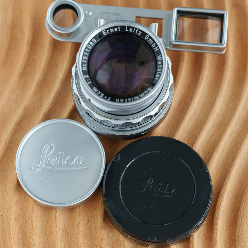 Leica DR Summicron 50mm f/2 1st 眼鏡付き