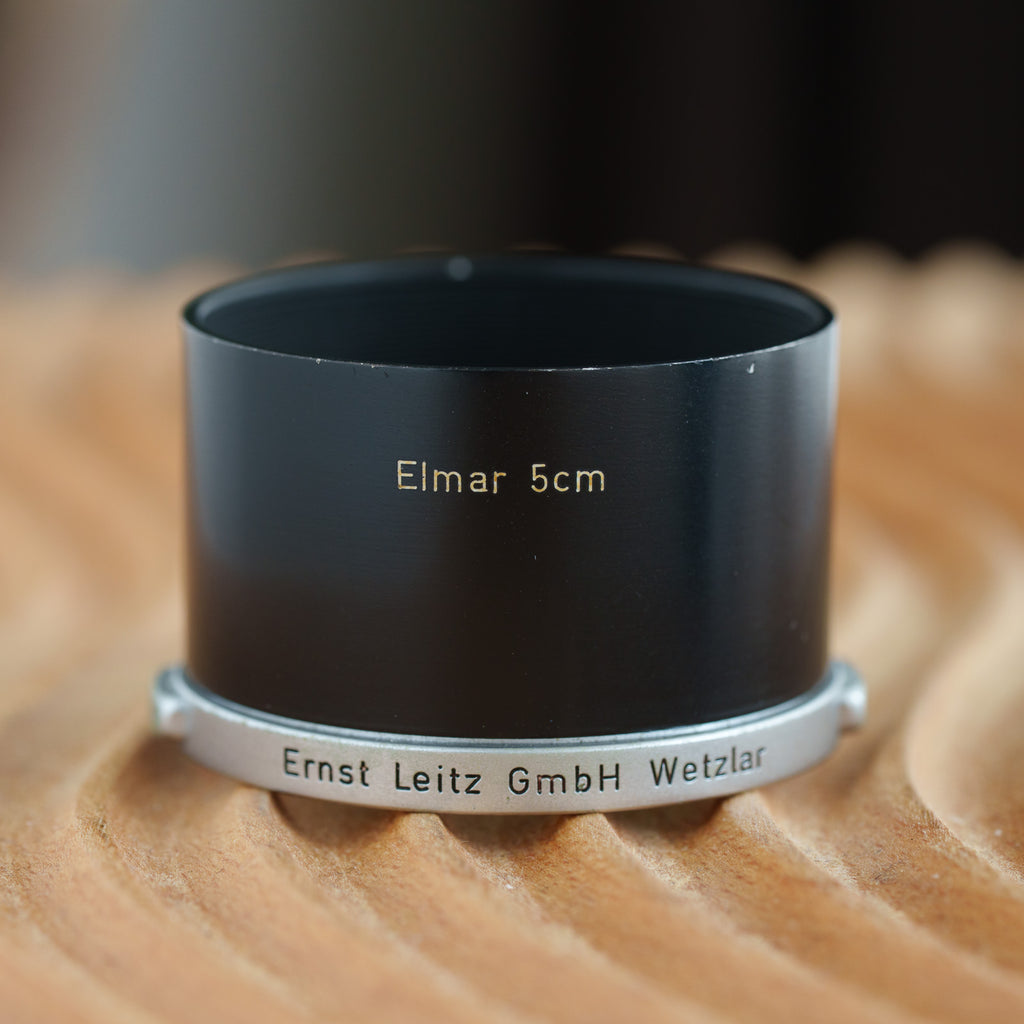 Leica Elmar 50mm f/3.5 Mマウント フード付き