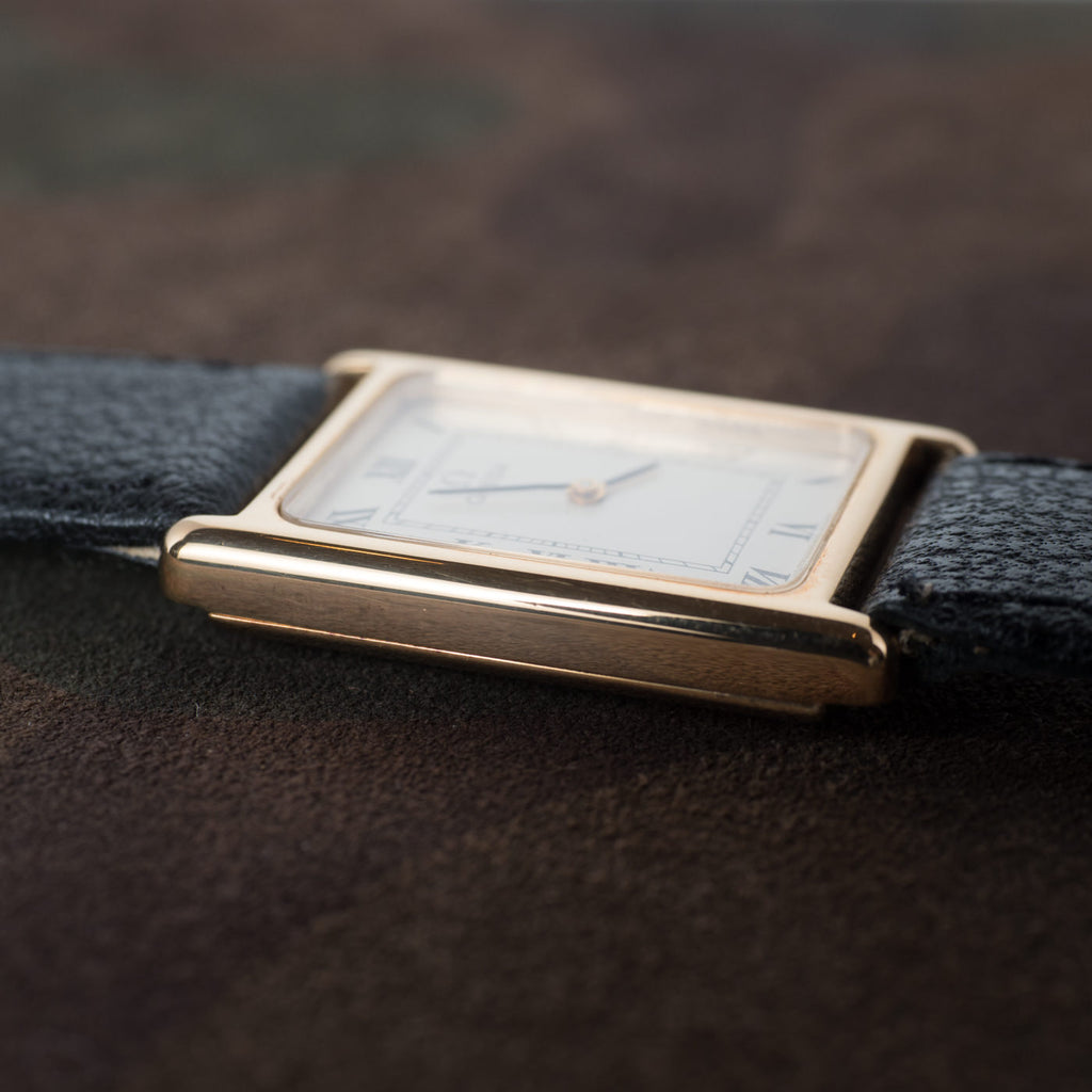 OMEGA "Tank Style" Rectangle 14K