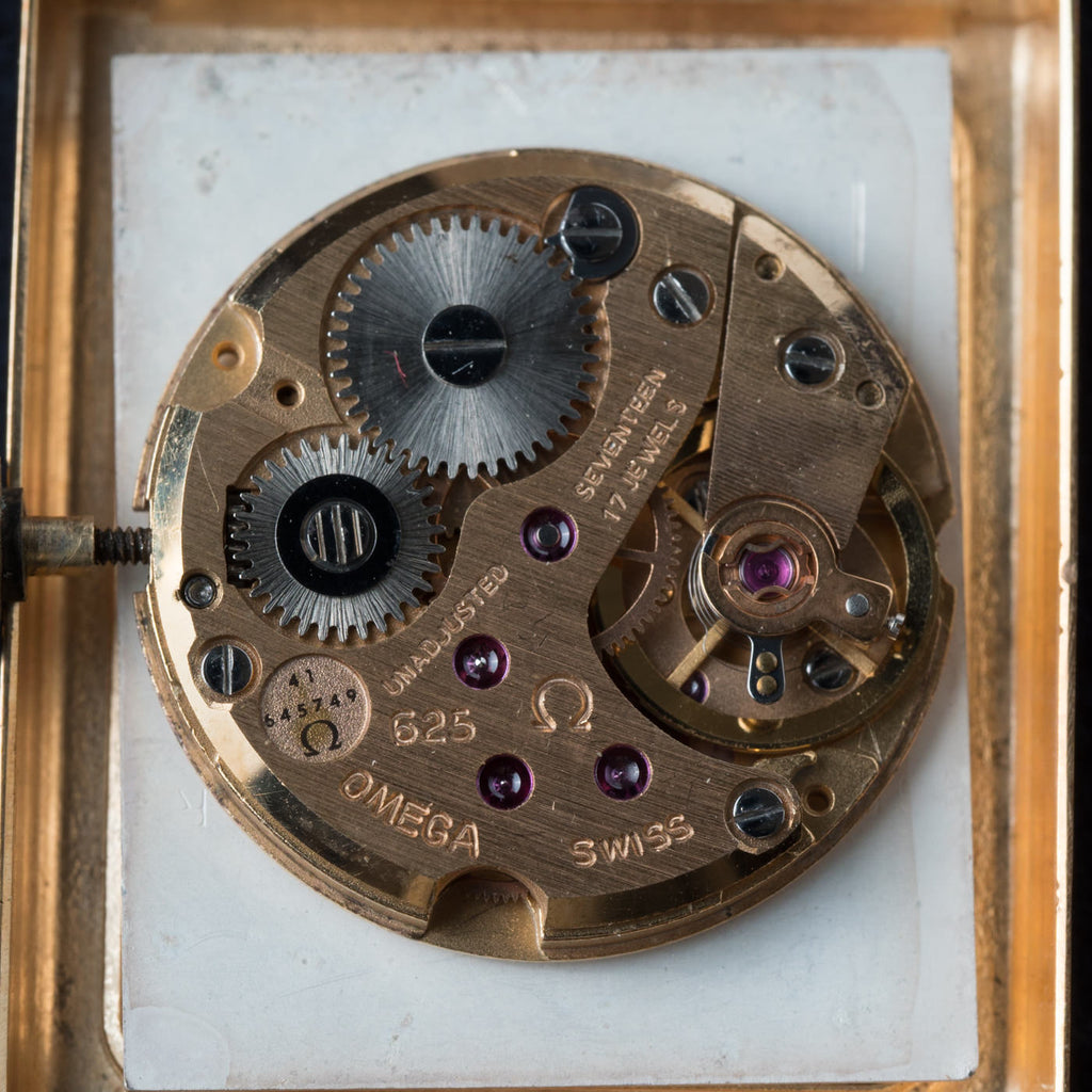 OMEGA "Tank Style" Rectangle 14K