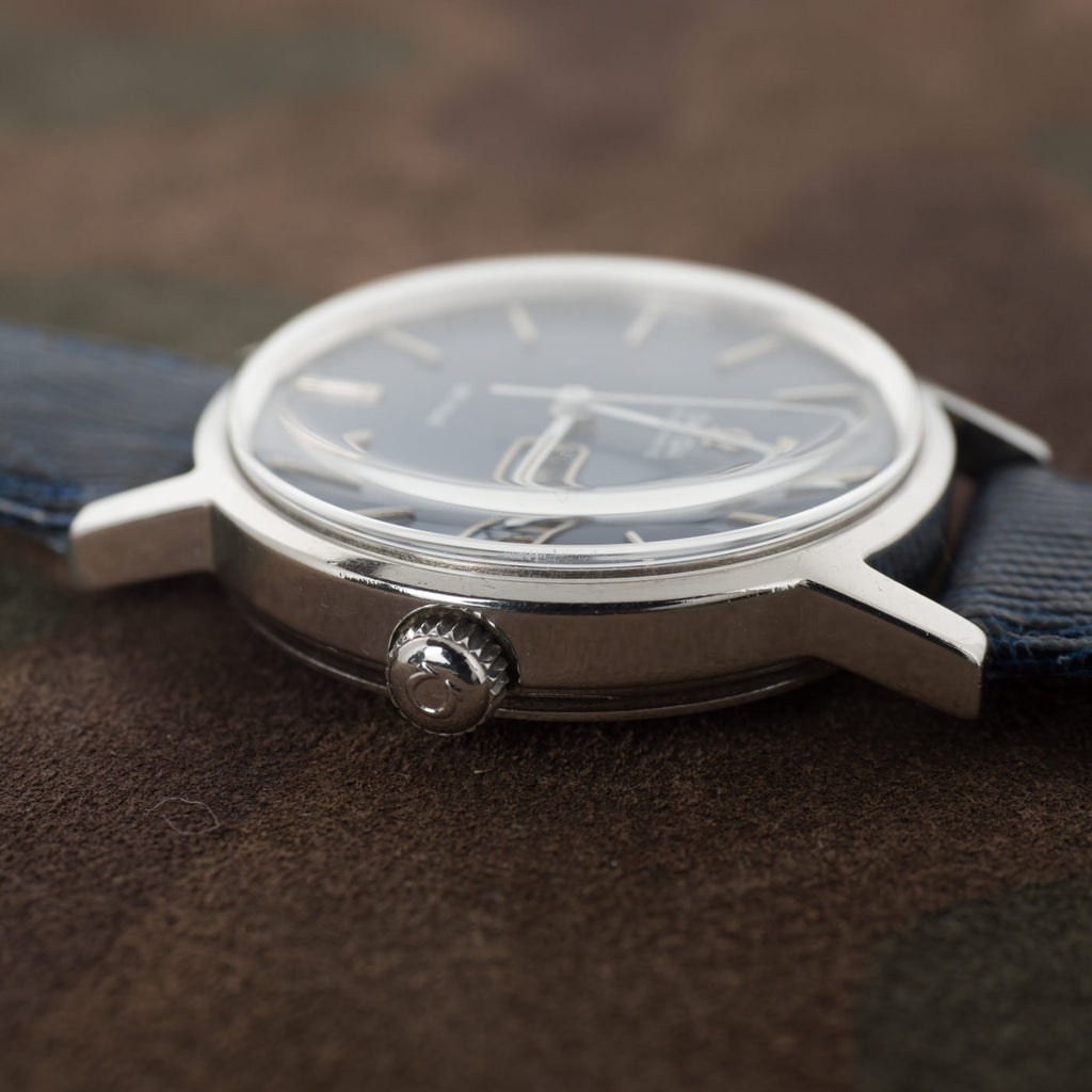 OMEGA DE VILLE NAVY DIAL 1970s Cal.1022