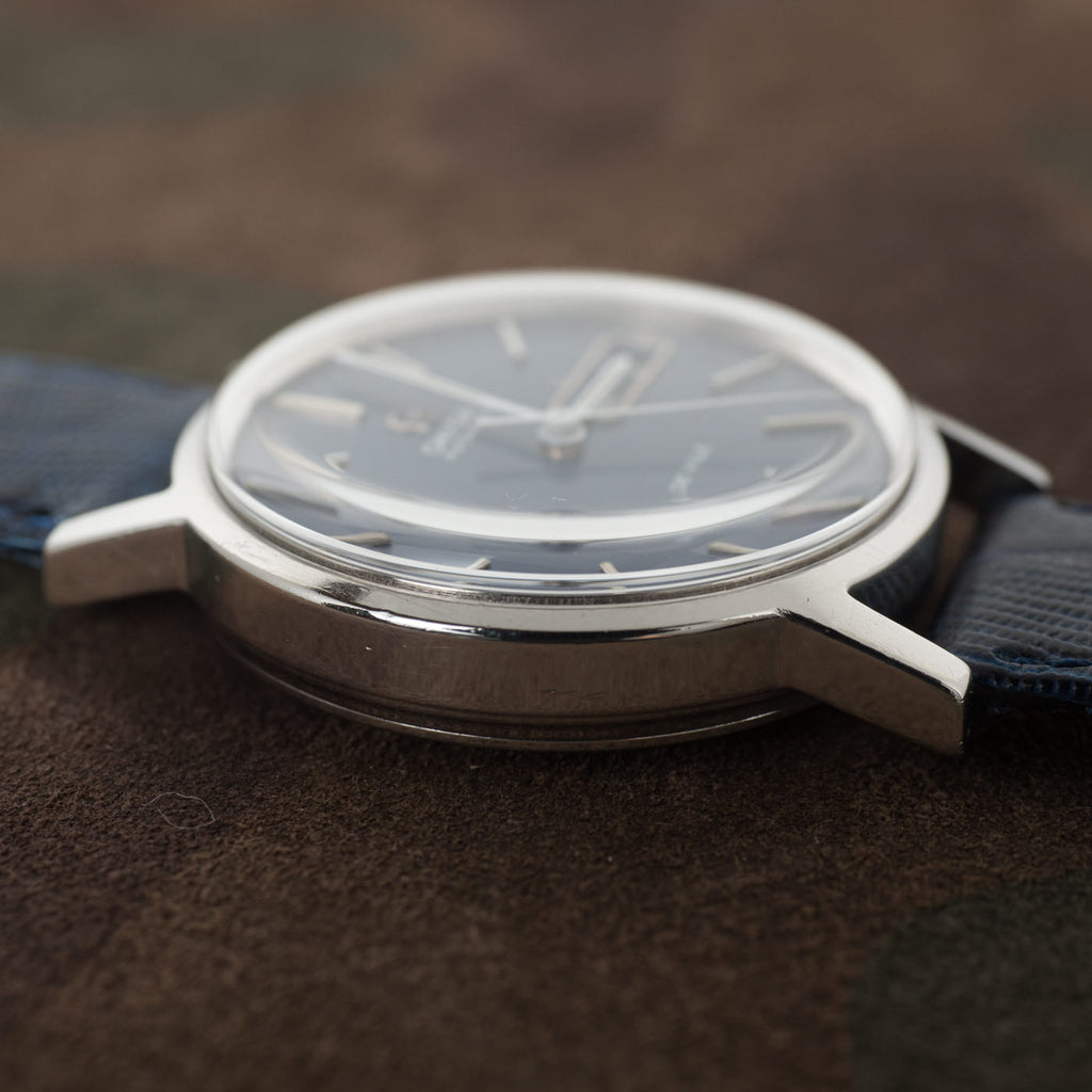 OMEGA DE VILLE NAVY DIAL 1970s Cal.1022