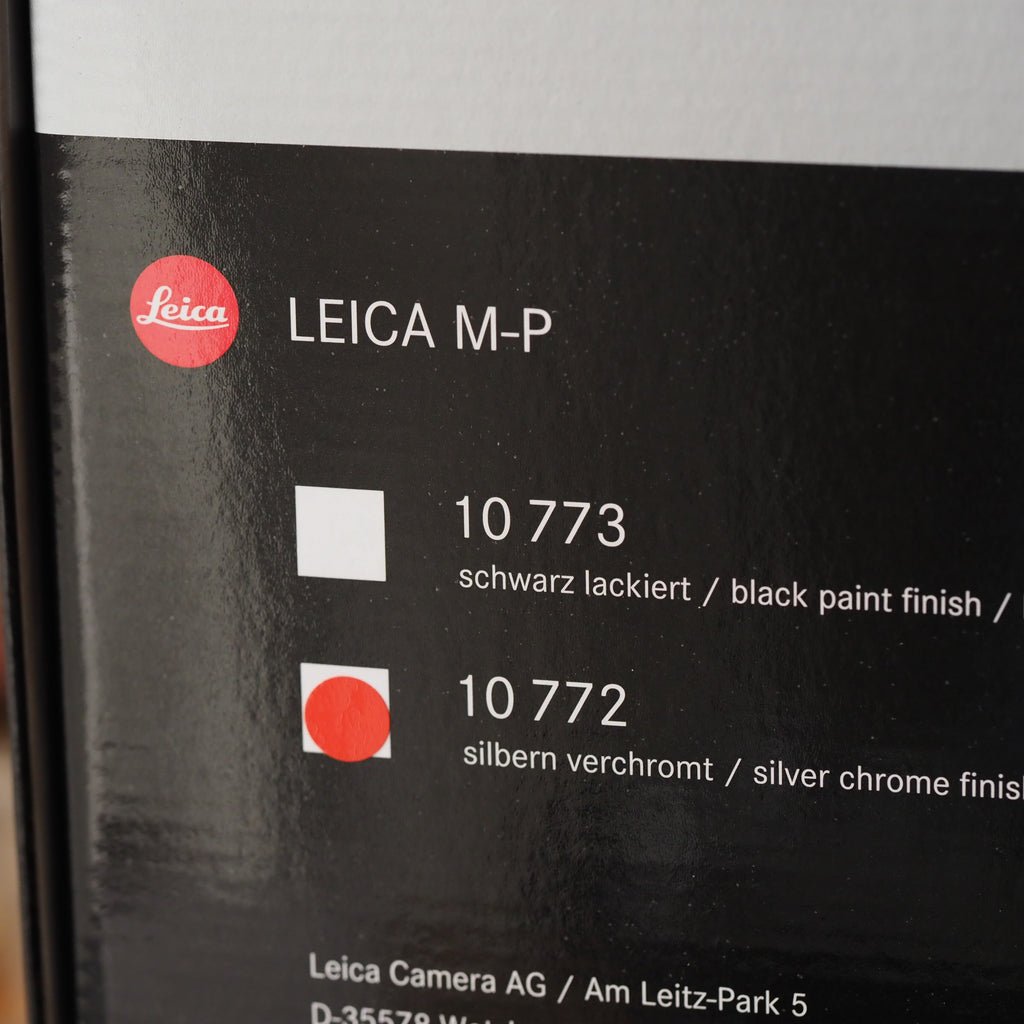 Leica M-P Typ240 Silver Chrome