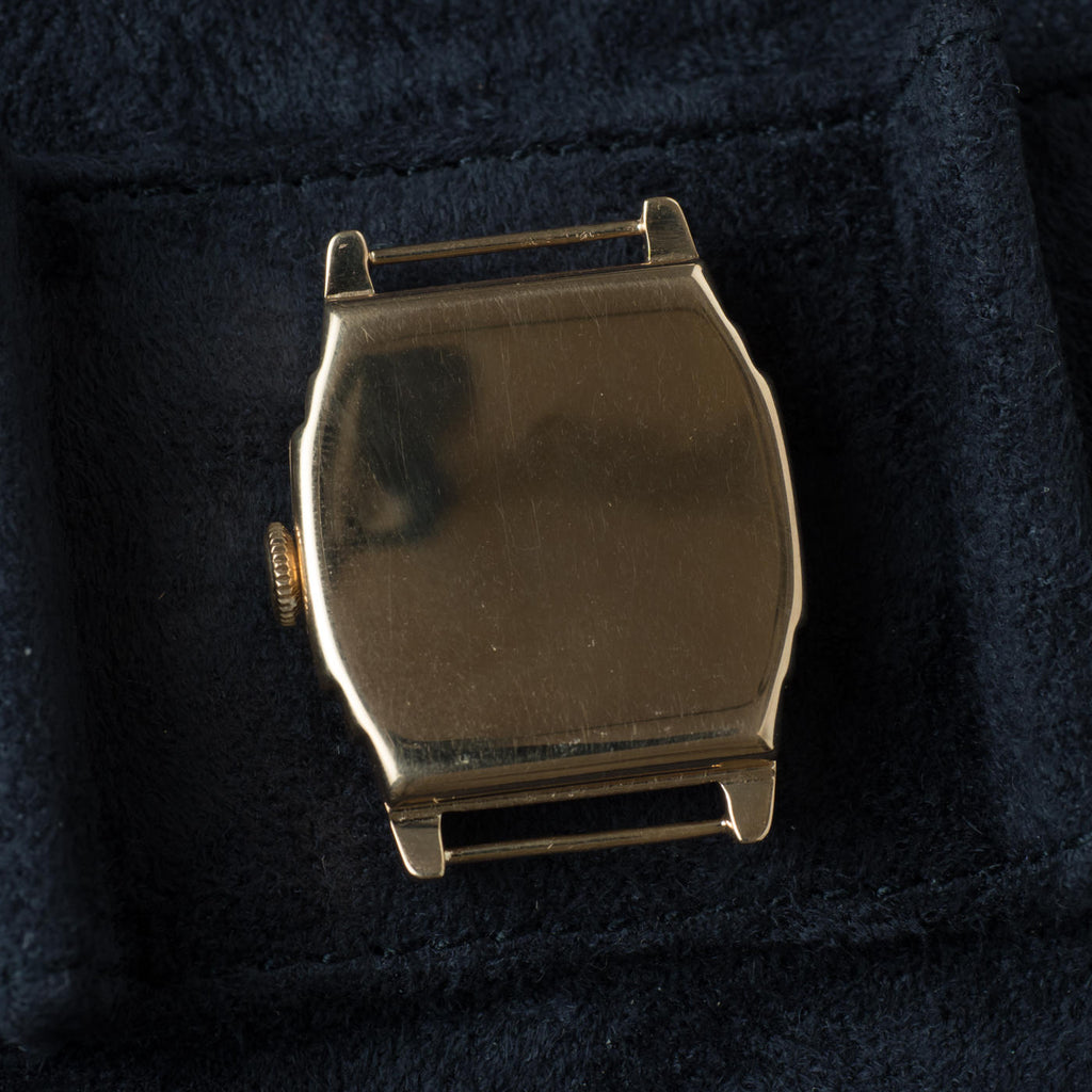 ROLEX 1930s Rectangle 9ct GOLD