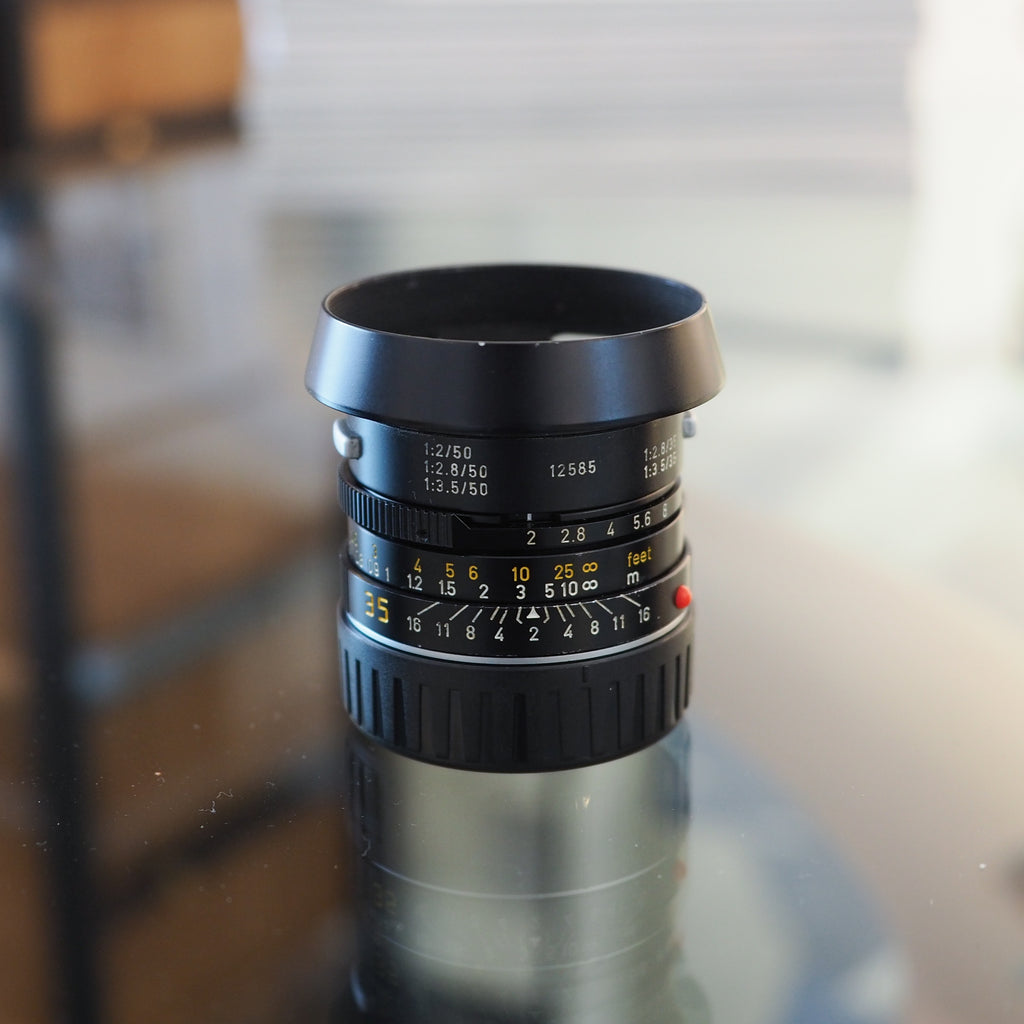 Leica Summicron 35mm f/2 4th (7枚玉) 【OH済み】