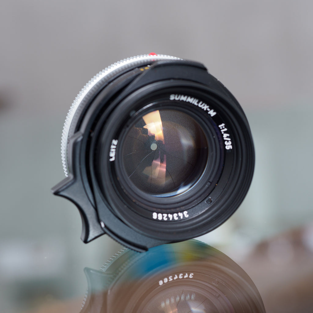 Leica Summilux 35mm f/1.4 2nd フード付き