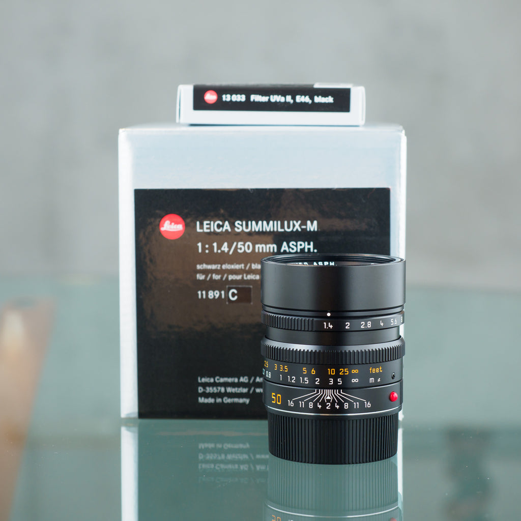 Leica Summilux-M 50mm f/1.4 ASPH Black 11891C