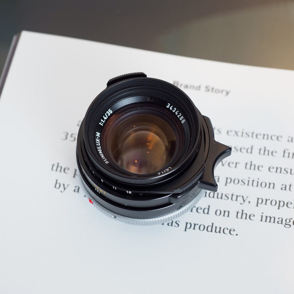 Leica Summilux 35mm f/1.4 2nd フード付き