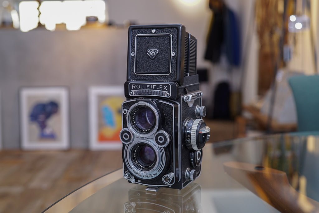 Rolleiflex 3.5F (Xenotar 75mm f/3.5) 【OH済み】