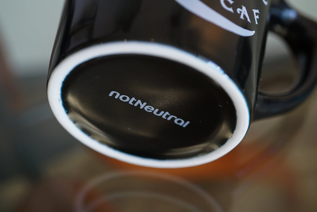 Death Before Decaf - Lino Mug (notNeutral x Department of Brewology) マグカップ