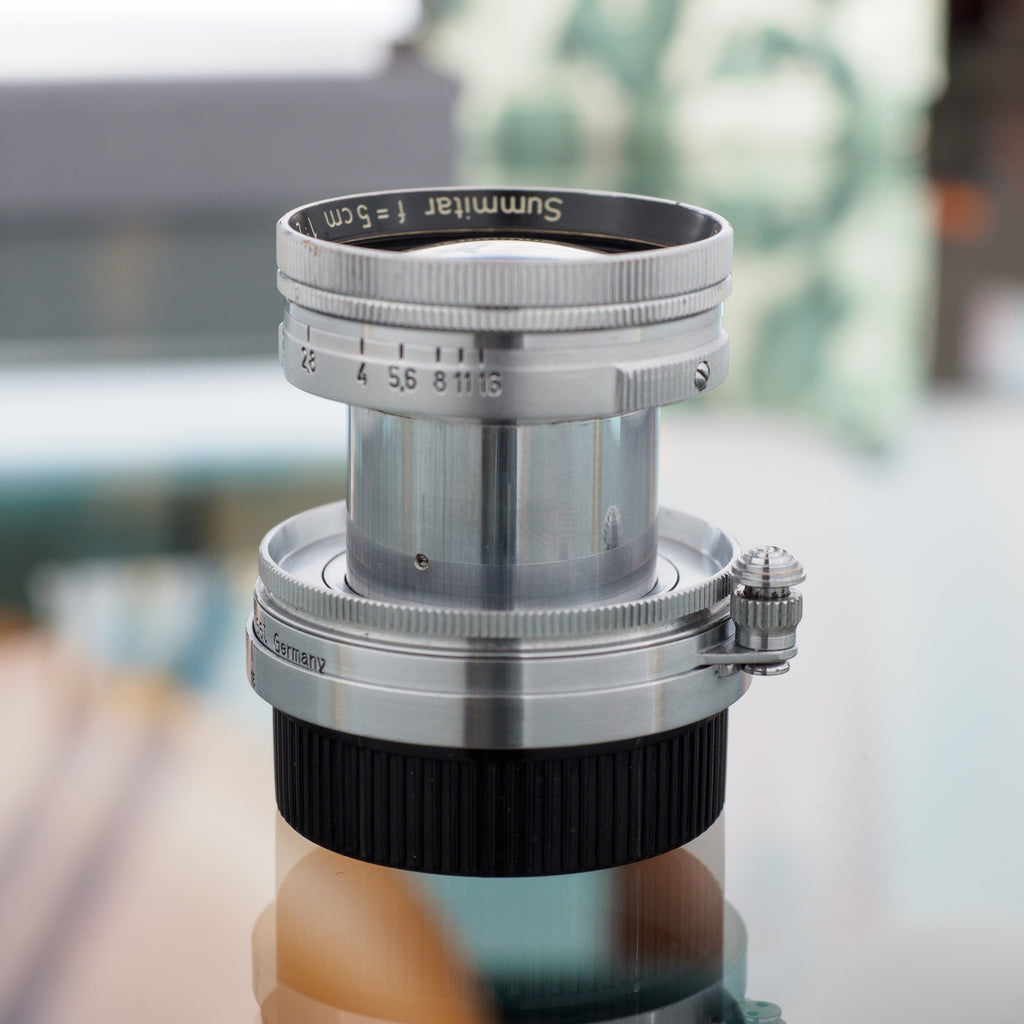 Leica Summitar 50mm f/2 丸絞り 【OH済み】