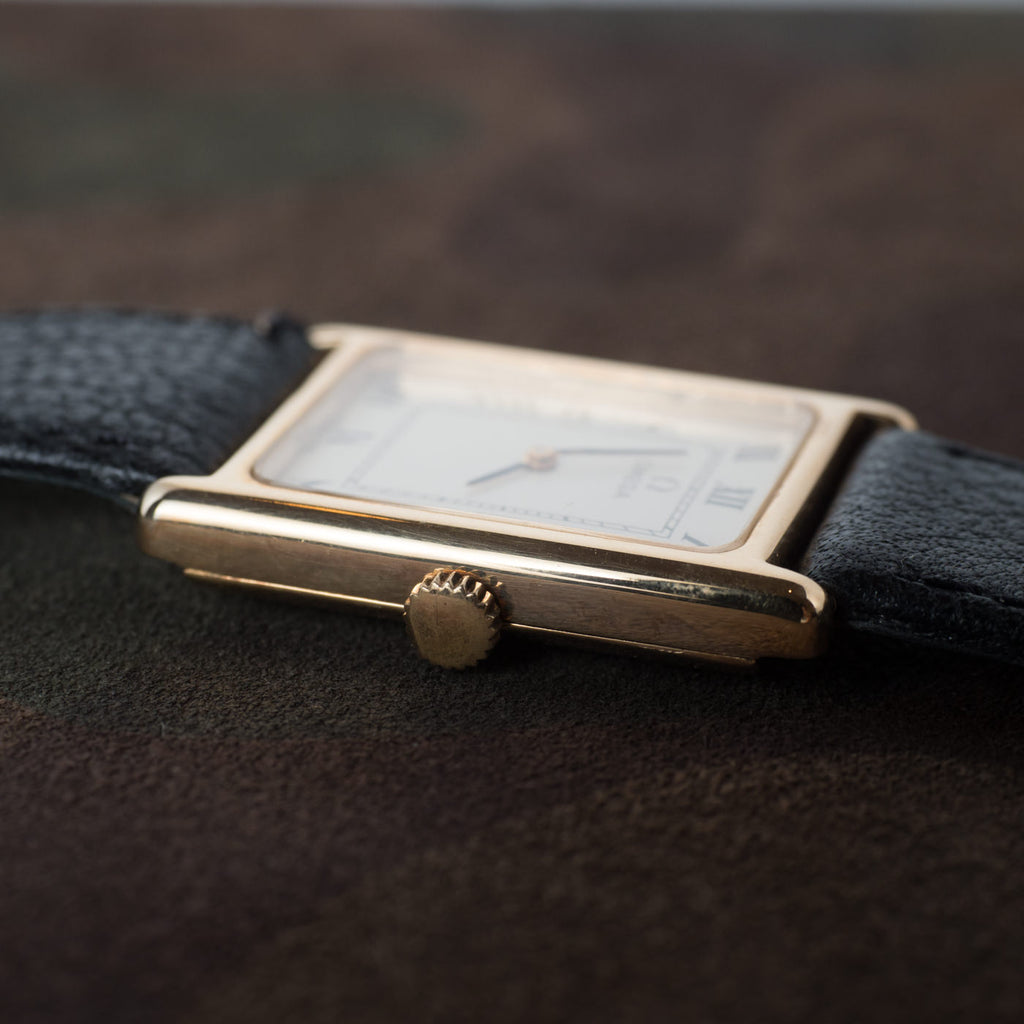 OMEGA "Tank Style" Rectangle 14K