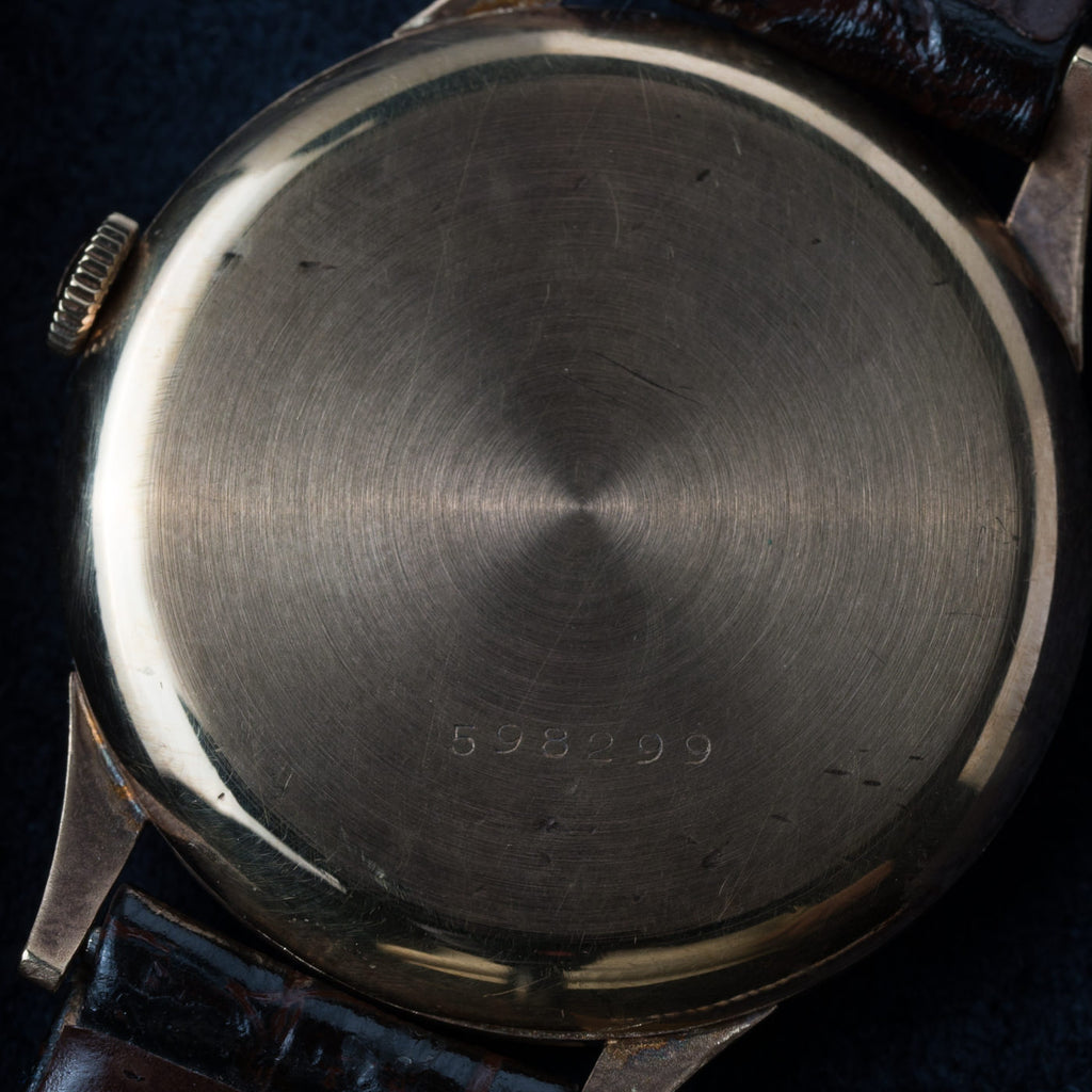 ZENITH 18K Solid Gold Round 1950s