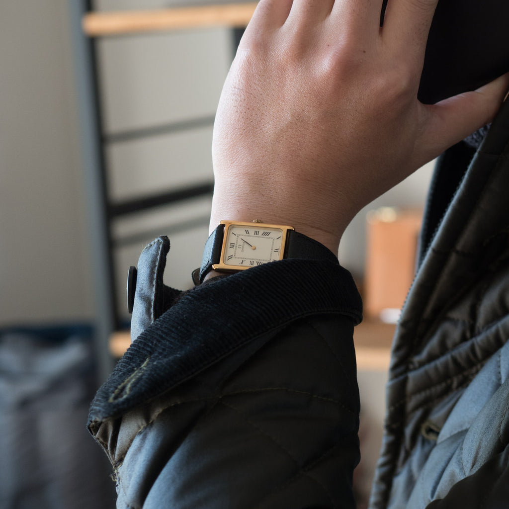 OMEGA "Tank Style" Rectangle 14K