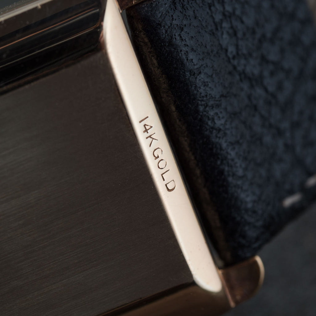 OMEGA "Tank Style" Rectangle 14K