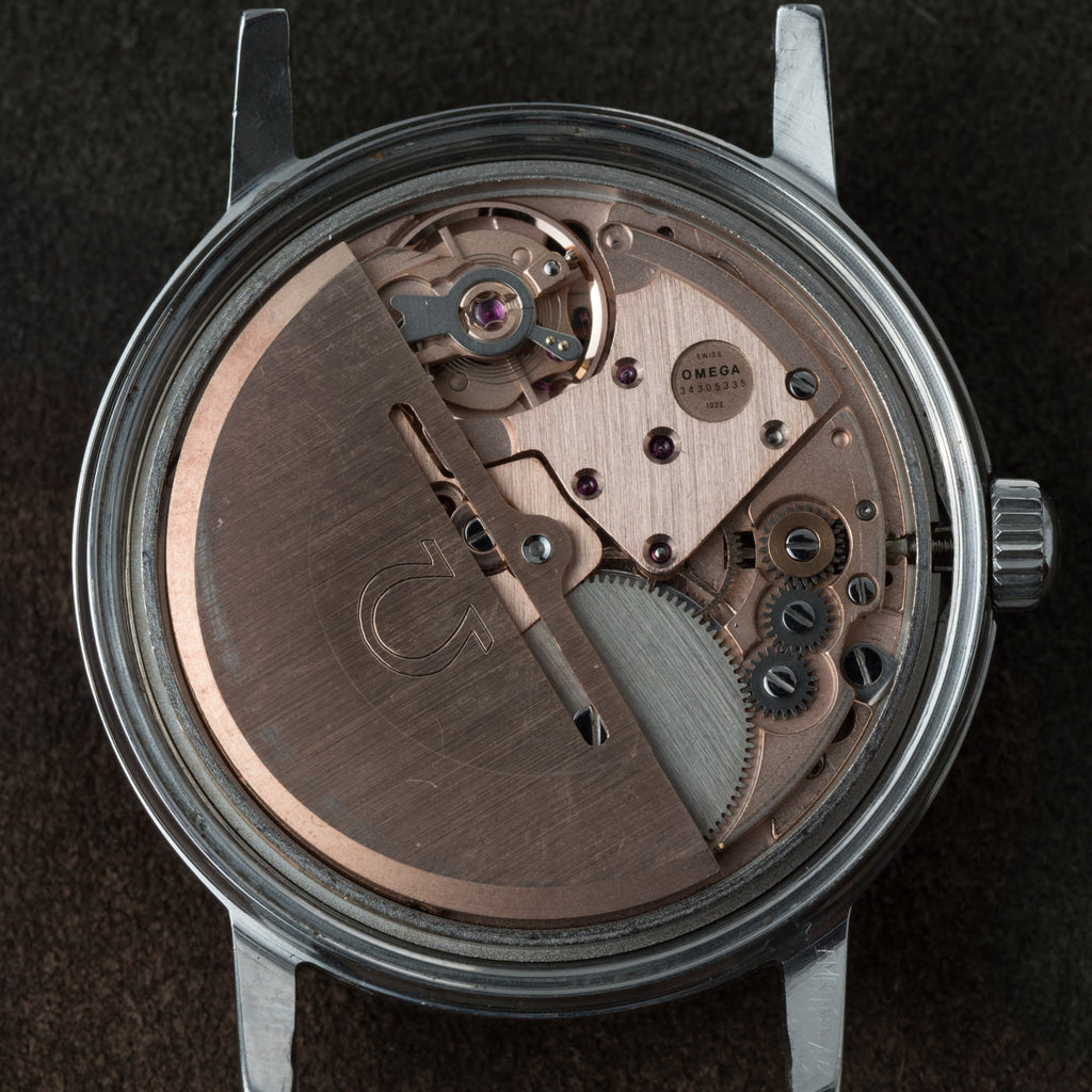 OMEGA DE VILLE NAVY DIAL 1970s Cal.1022