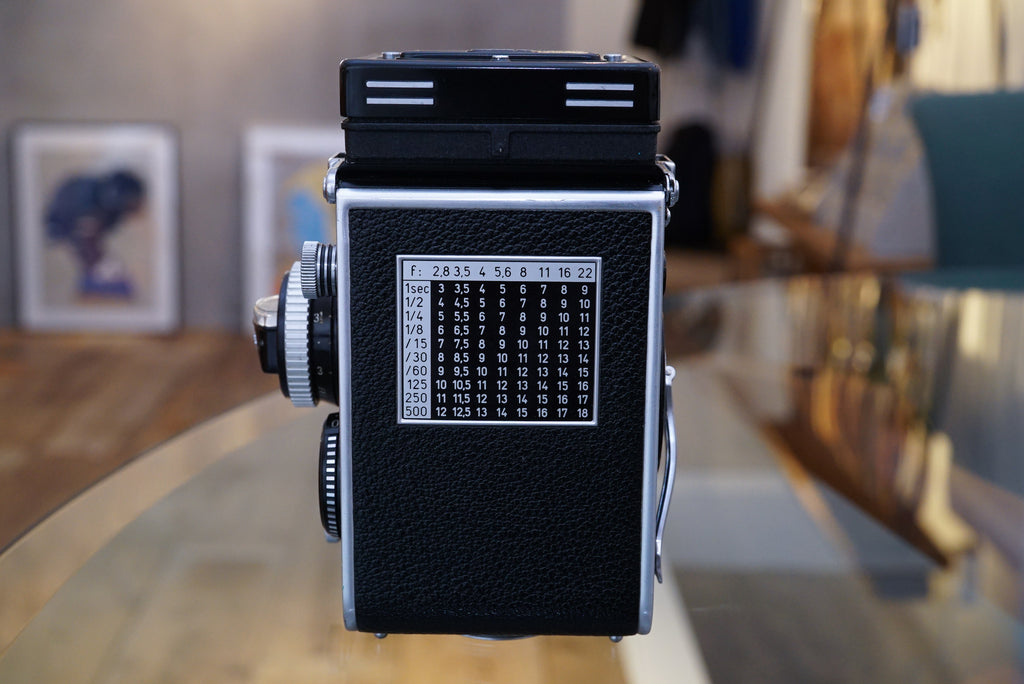Rolleiflex 3.5F (Xenotar 75mm f/3.5) 【OH済み】