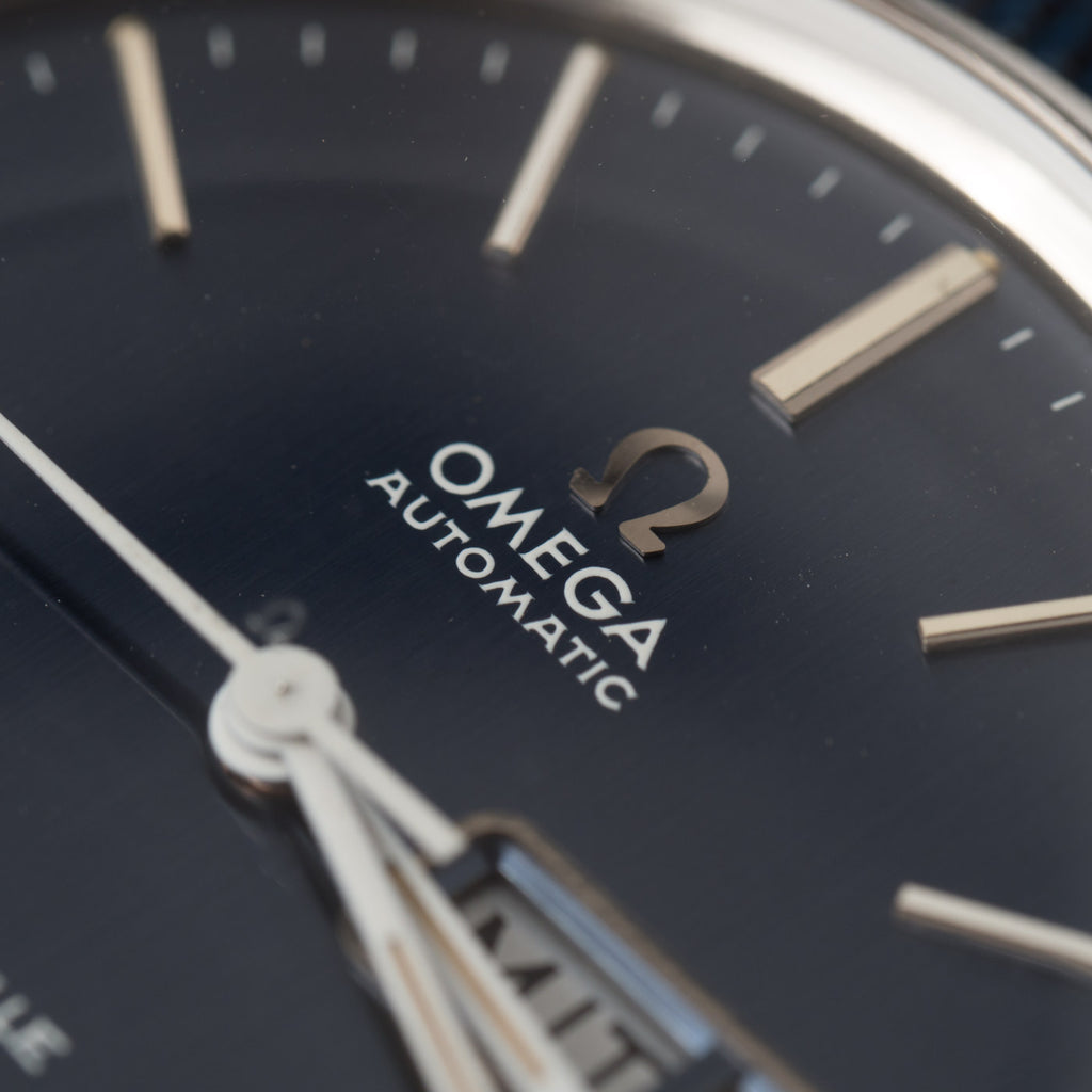 OMEGA DE VILLE NAVY DIAL 1970s Cal.1022