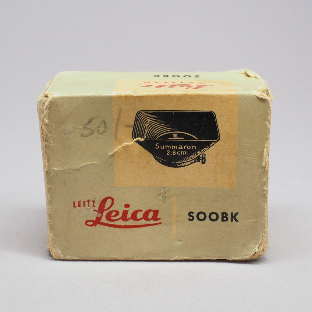 SOOBK 12500 Summaron 2.8cm F5.6 (赤ズマロン)用フード 元箱付