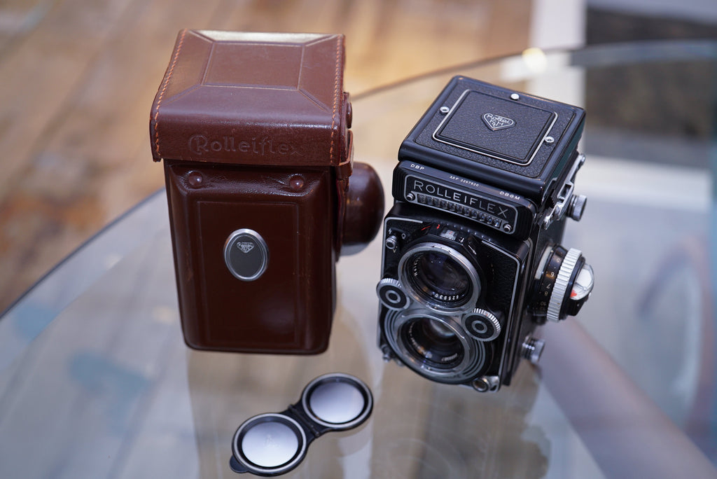 Rolleiflex 3.5F (Xenotar 75mm f/3.5) 【OH済み】