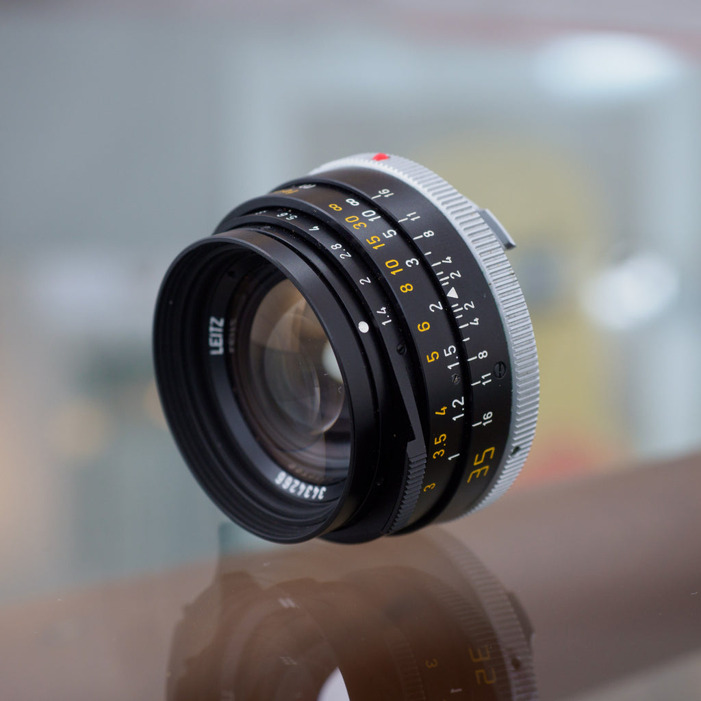 Leica Summilux 35mm f/1.4 2nd フード付き