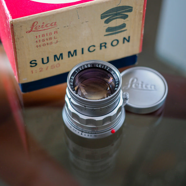Leica Summicron 50mm f/2 1st 固定鏡胴 箱付き – Doppietta-Tokyo