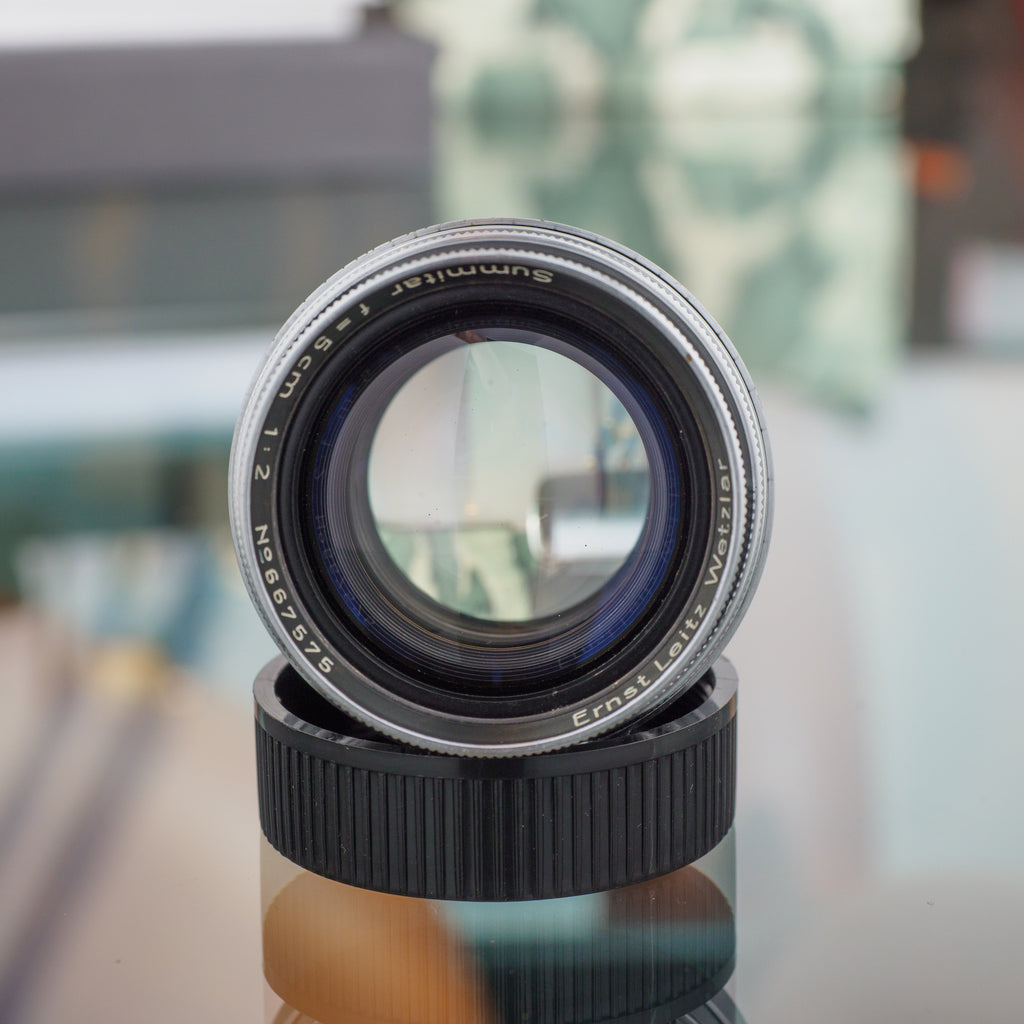 Leica Summitar 50mm f/2 丸絞り 【OH済み】