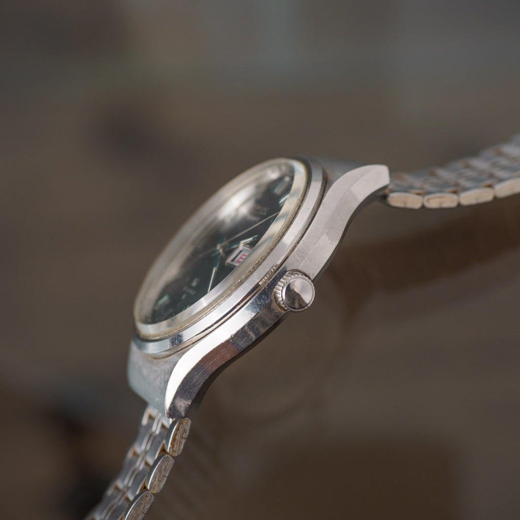 LORD MATIC 5606-6040 GREEN MARBLE DIAL