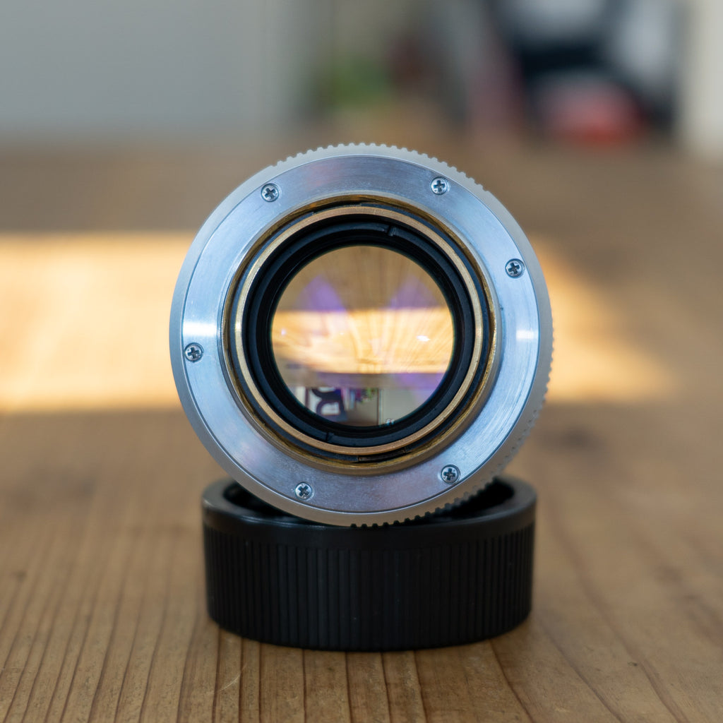 Leica Summilux-M 50mm f1/.4 3rd Silver Chrome Lマウント