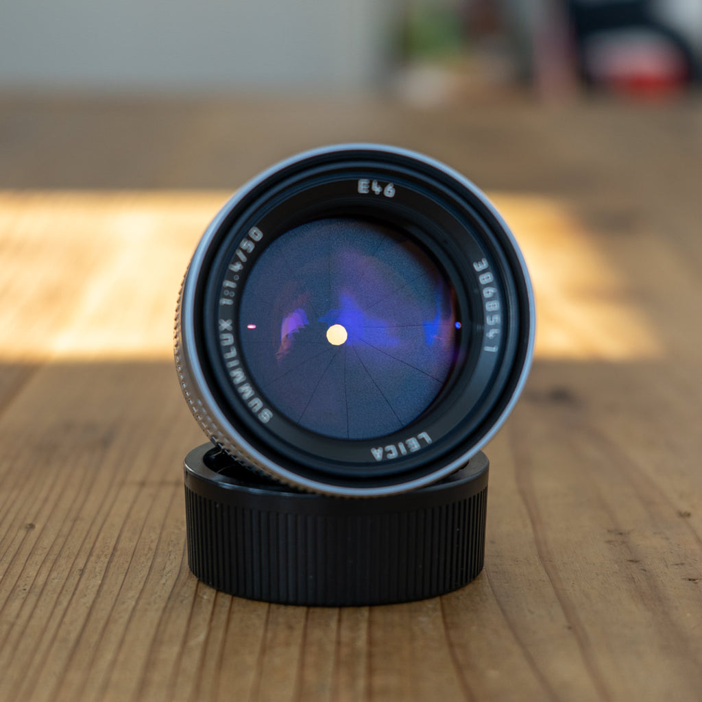Leica Summilux-M 50mm f1/.4 3rd Silver Chrome Lマウント