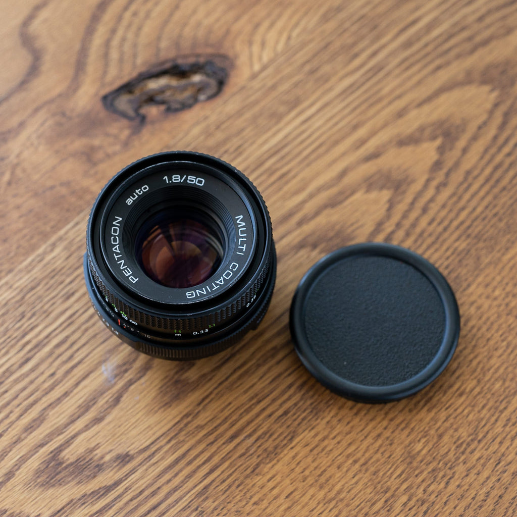 Pentacon Auto MC 50mm f/1.8 M42マウント【OH済み】