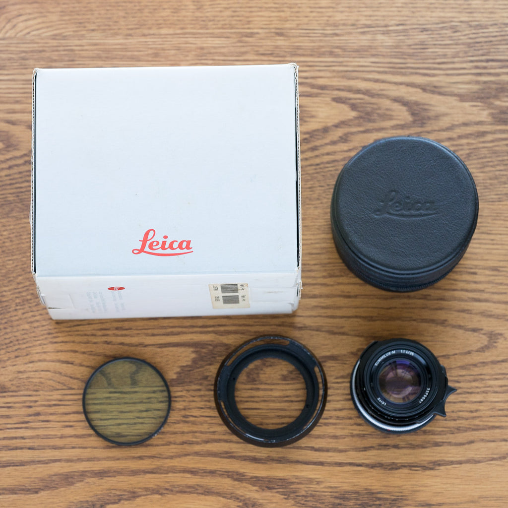Leica Summilux 35mm f/1.4 2nd 【OH済み】