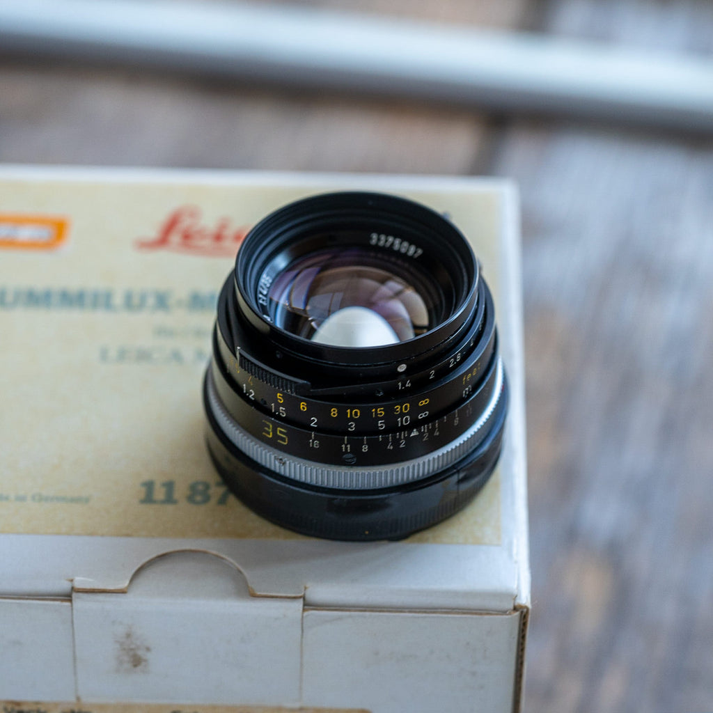 Leica Summilux 35mm f/1.4 2nd 【OH済み】