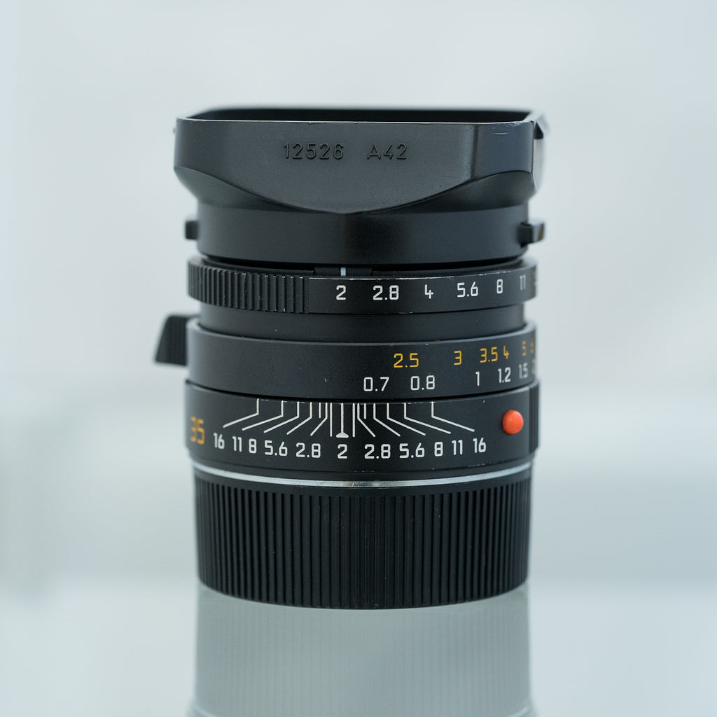 Leica Summicron-M 35mm f/2 ASPH ブラック【OH済み】
