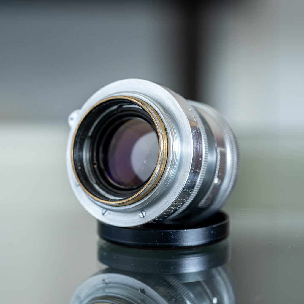 Leica Summicron 50mm f/2 沈胴 Lマウント【OH済み】