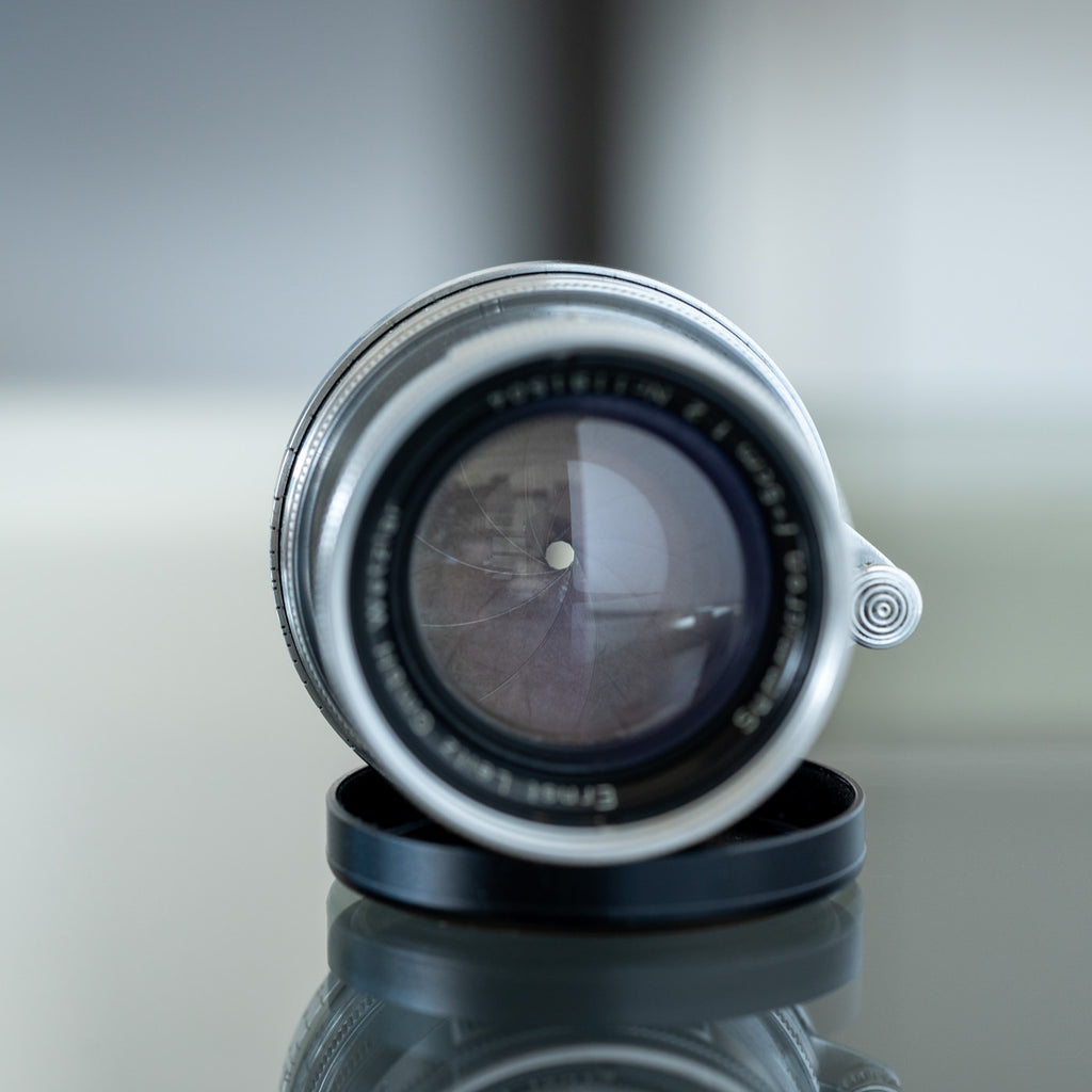 Leica Summicron 50mm f/2 沈胴 Lマウント【OH済み】