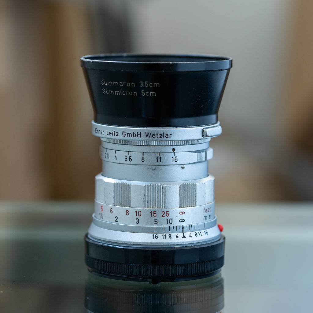 Leica Summicron 50mm f/2 固定鏡胴【OH済み】