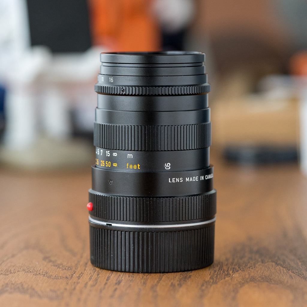 Leica Tele-Elmarit-M 90mm f/2.8 【OH済み】